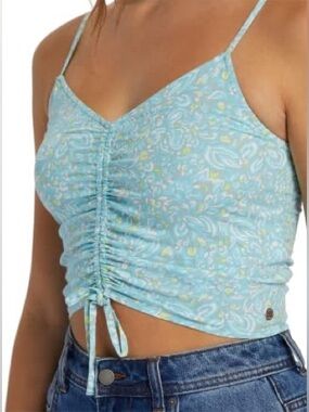 BNWT Roxy Vibrant Light Crop Cami